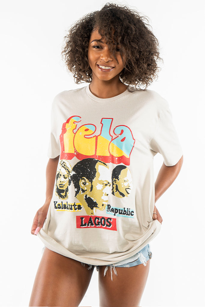 fela kuti kalakuta republic t-shirt