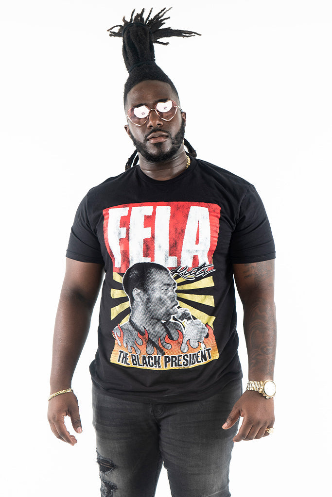 fela kuti 'the black president' t-shirt