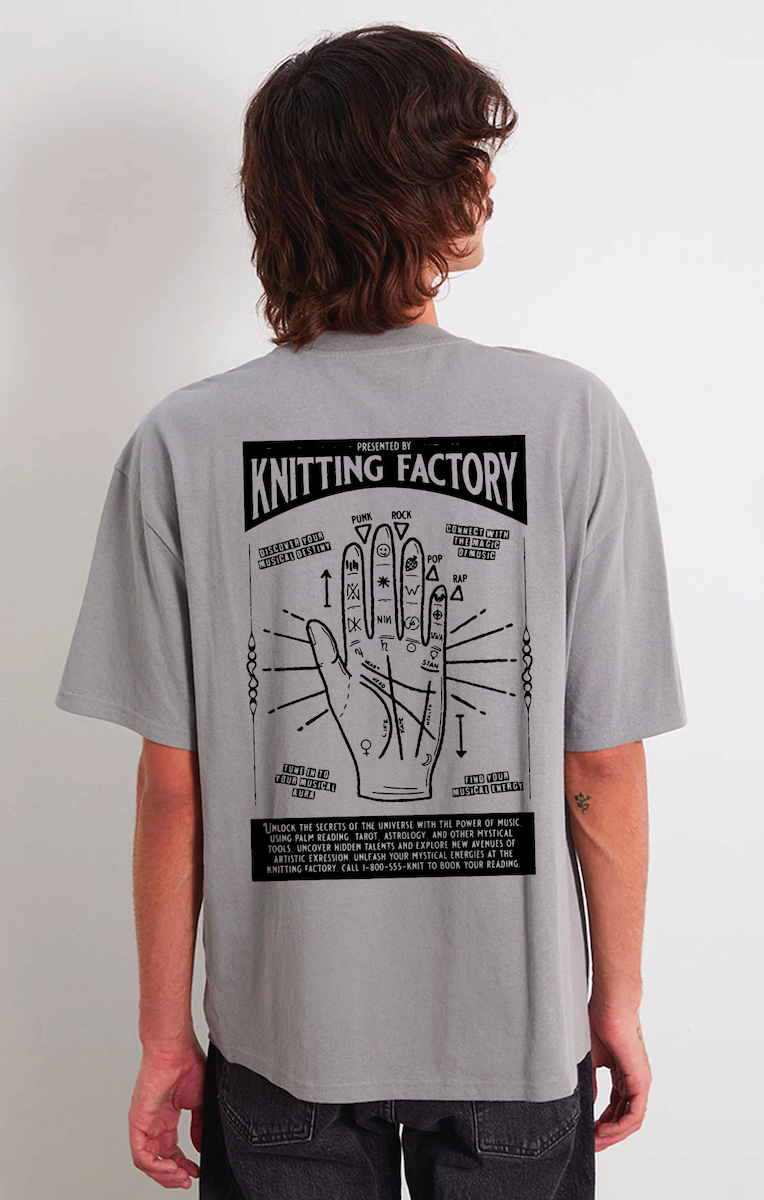 Knitting Factory Palmistry T-Shirt