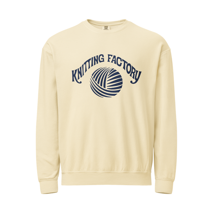 Knitting Factory Logo Crewneck