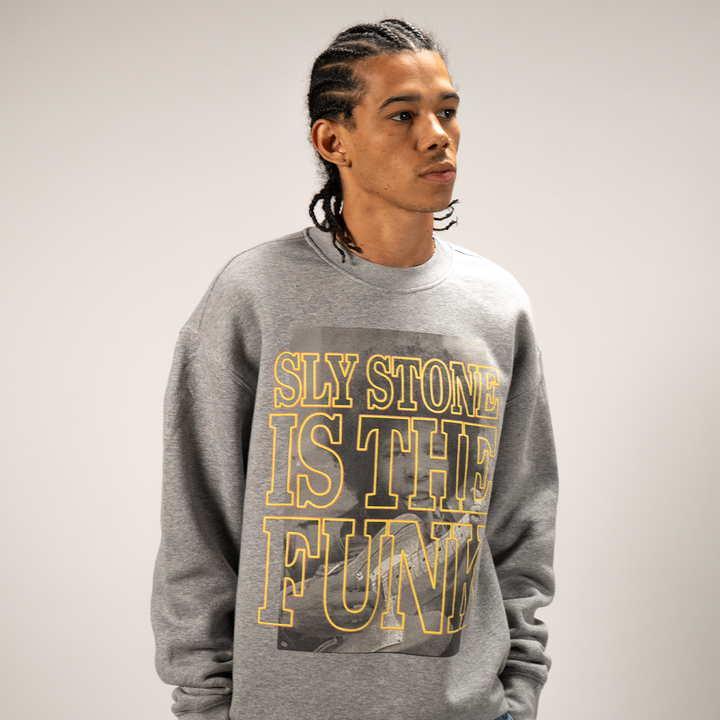 Sly Stone Is The Funk Crewneck