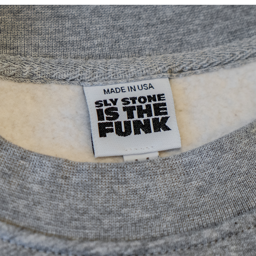 Sly Stone Is The Funk Crewneck
